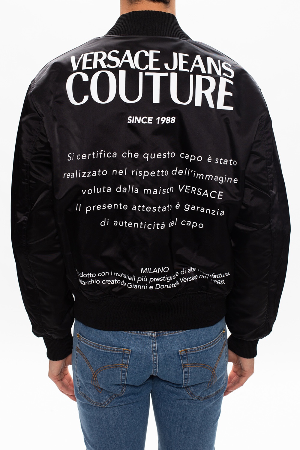 Chromo Couture Windbreaker Jacket | VERSACE US